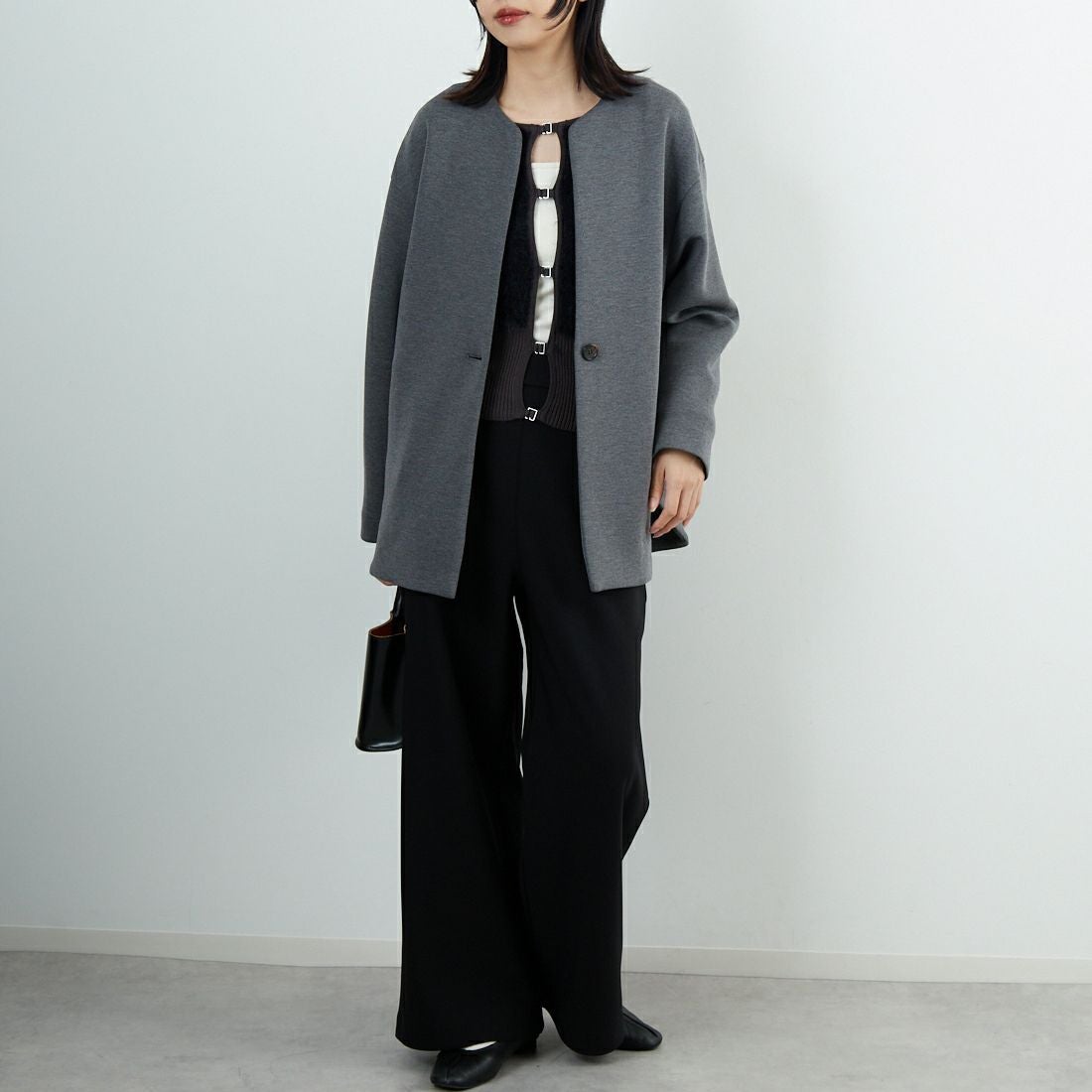 CLOCHE [クロシェ] ダンボールハーフコート [55085044]｜ジーンズ