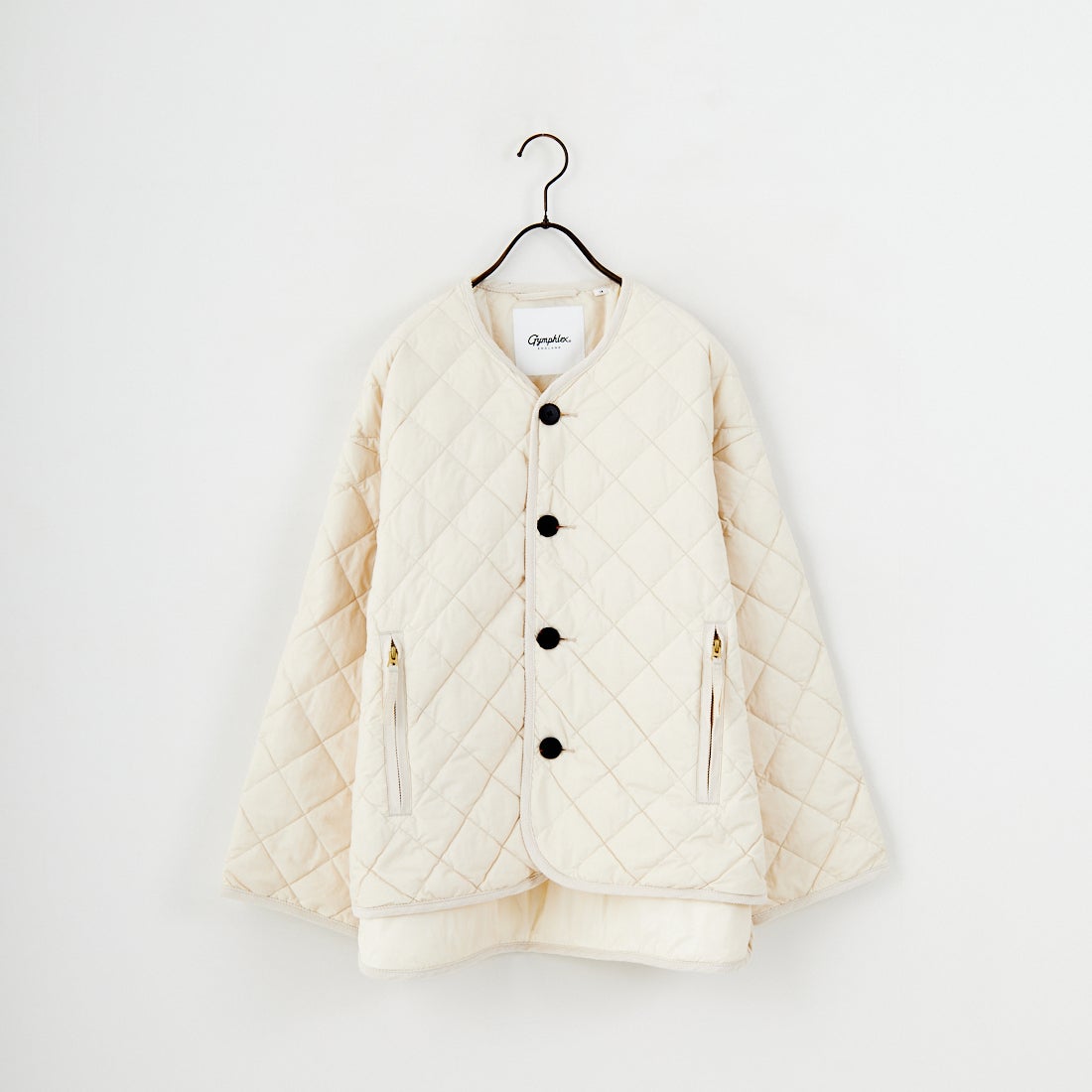 Gymphlex [ジムフレックス] キルトダウンカラーレスジャケット [GY