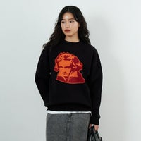 C BLK/ORG&&モデル身長：162cm 着用サイズ：S&&