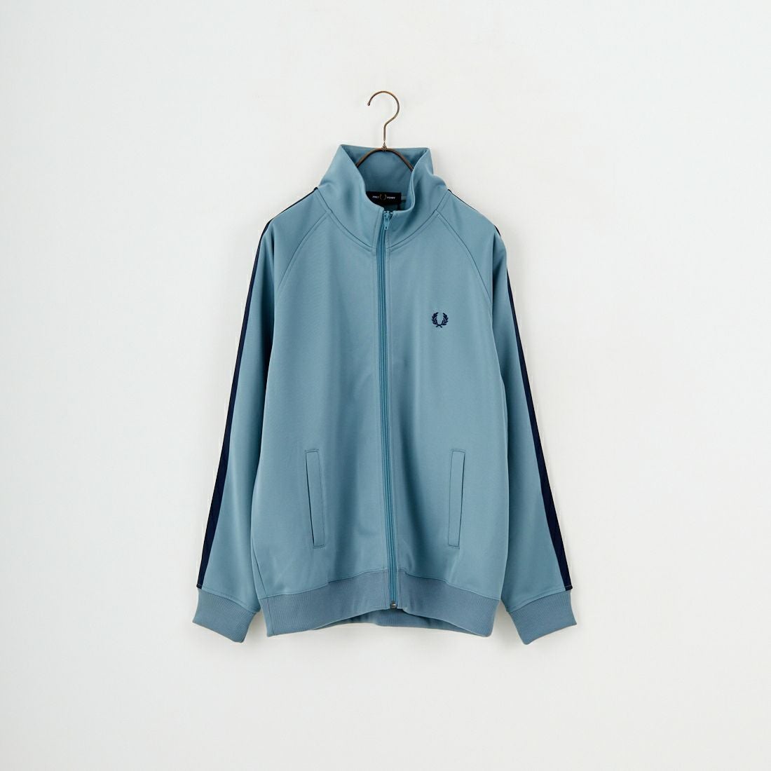 FRED PERRY [フレッドペリー] 別注 配色ライン トラックジャケット [FPM-25A-029JF] STOCKPORTB