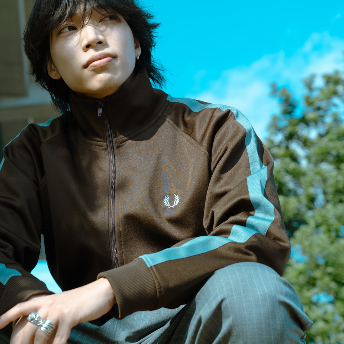 FRED PERRY フレッドペリー 別注 配色ライン トラックジャケット XL FRED PERRY別注トラックジャケット＆パンツをリリース｜JEANS FACTORY
