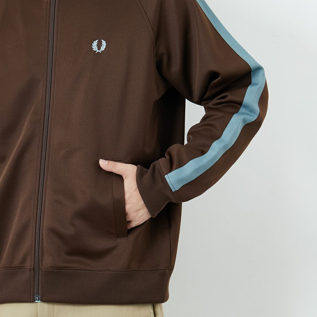 FRED PERRY [フレッドペリー] 別注 配色ライン トラックジャケット