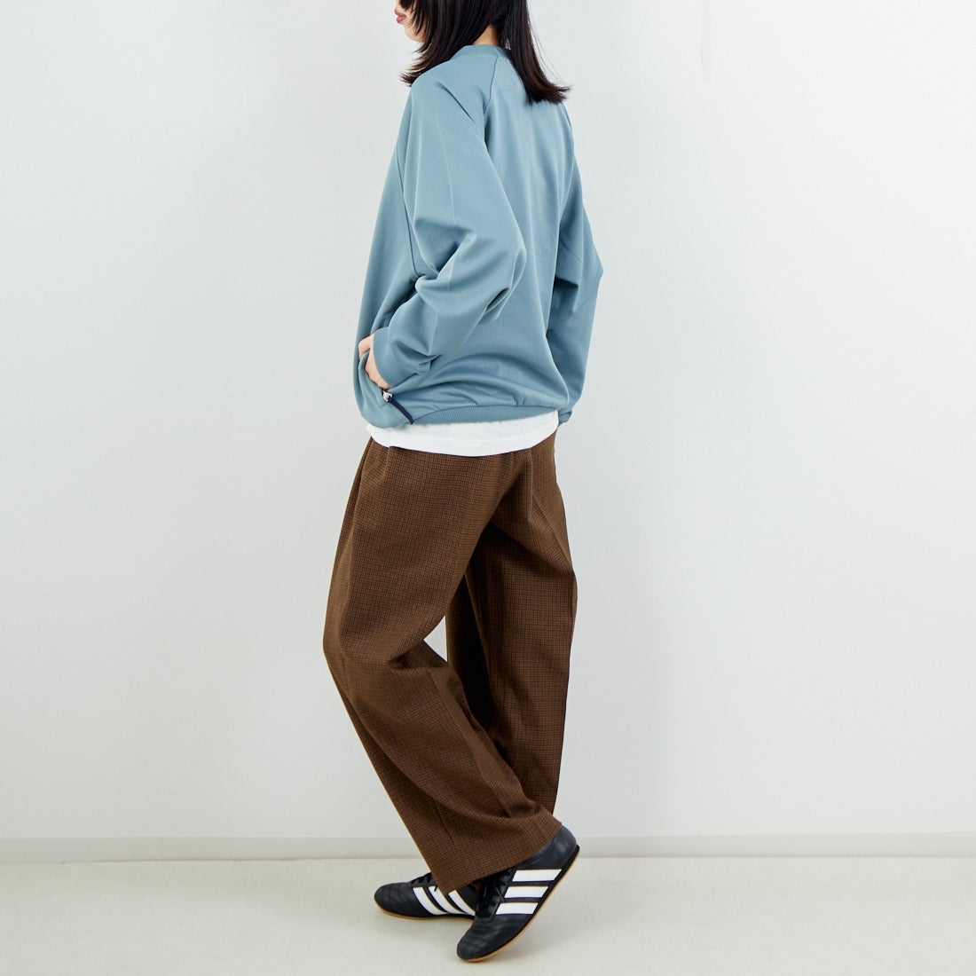 FRED PERRY [フレッドペリー] 別注 トラック クルーネックプルオーバー