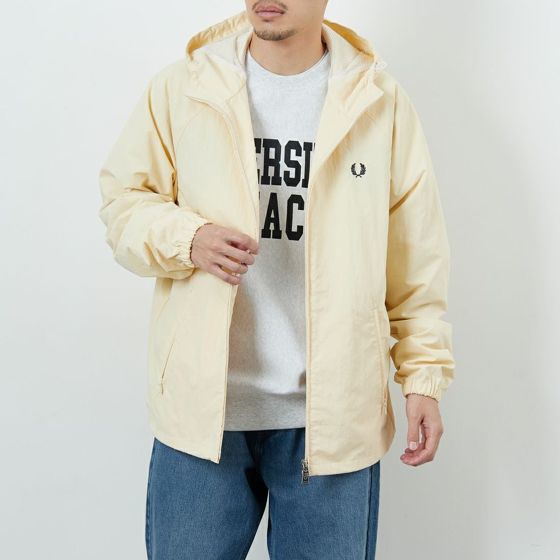 ECRU/ANCHO&&モデル身長：168cm 着用サイズ：L&&