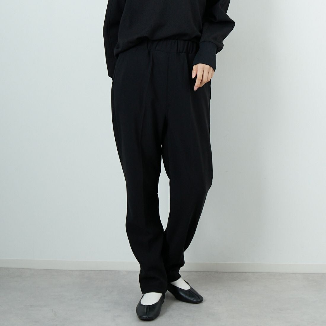 DIGNITE COLLIER [ディニテコリエ] 裏フリーステーパードパンツ