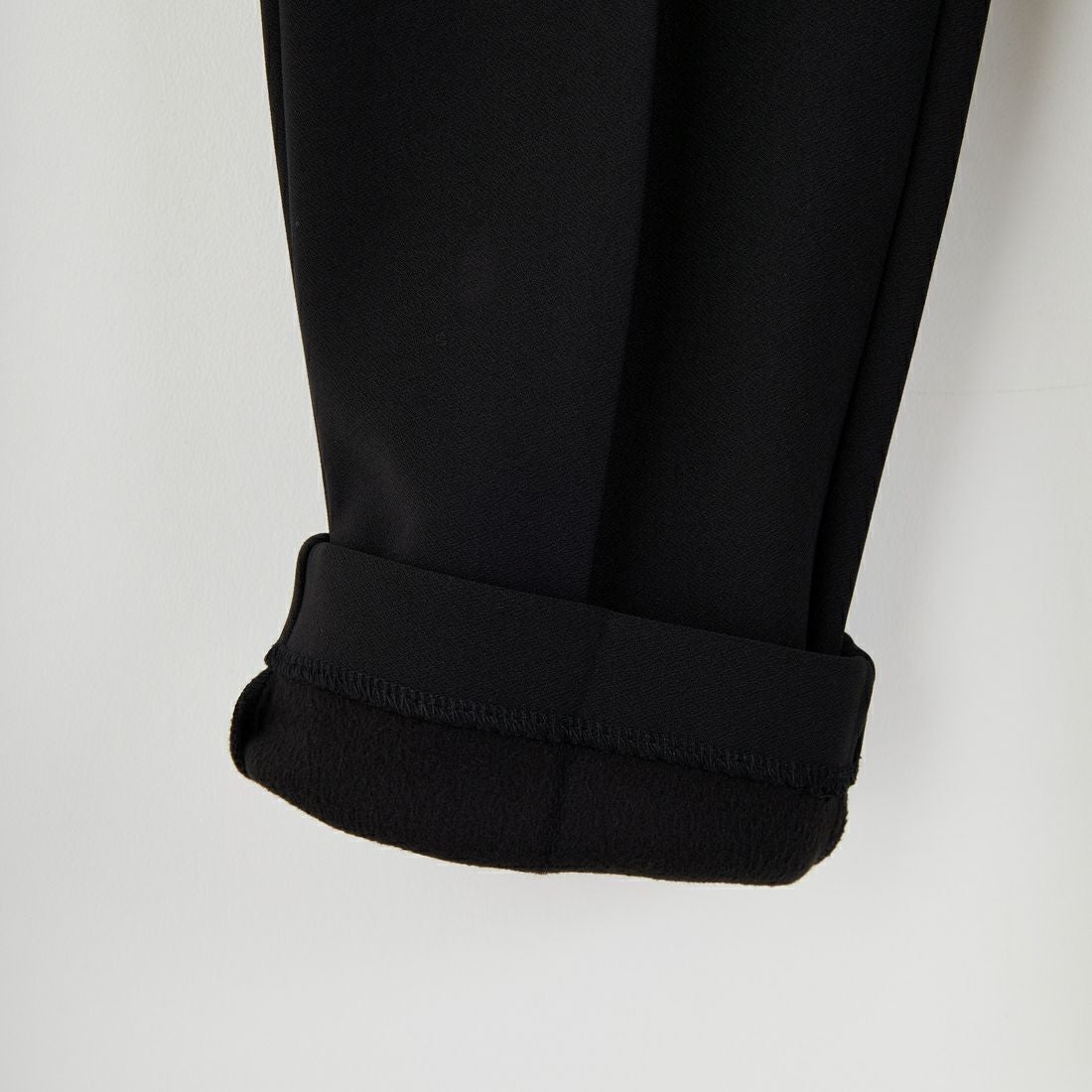 DIGNITE COLLIER [ディニテコリエ] 裏フリーステーパードパンツ [80256340] 004 ﾌﾞﾗｯｸ