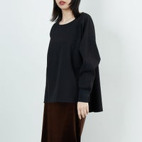 004 ﾌﾞﾗｯｸ&&モデル身長：162cm 着用サイズ：F&&