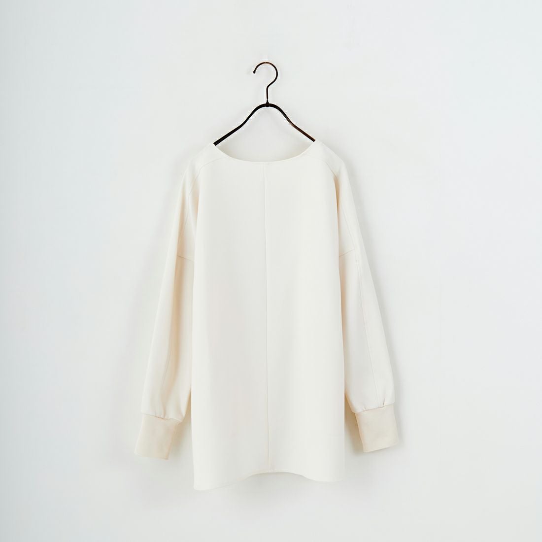 DIGNITE COLLIER [ディニテコリエ] ツイル袖リブプルオーバー [80256331] 031 ｵﾌﾎﾜｲﾄ