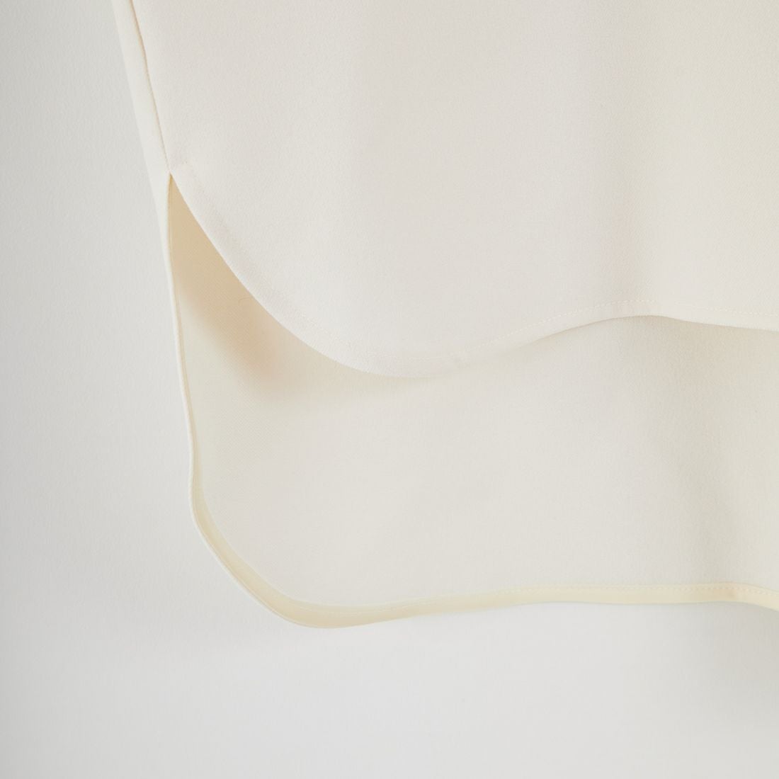 DIGNITE COLLIER [ディニテコリエ] ツイル袖リブプルオーバー [80256331] 031 ｵﾌﾎﾜｲﾄ