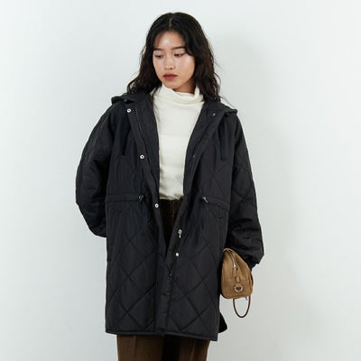 840 BLACK&&モデル身長：162cm 着用サイズ：F&&