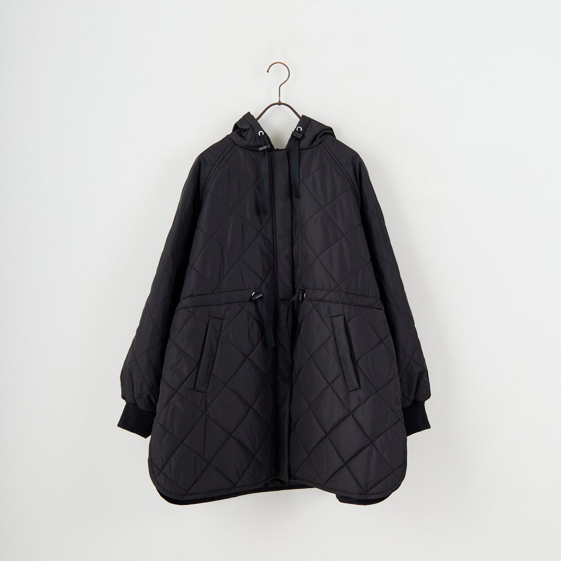 Jeans Factory Clothes [ジーンズファクトリークローズ] ウエストドローキルティングジャケット [LFF707] 840 BLACK