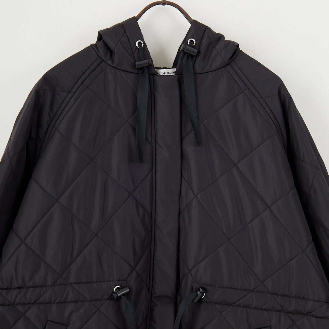 Jeans Factory Clothes [ジーンズファクトリークローズ] ウエストドローキルティングジャケット [LFF707] 840 BLACK