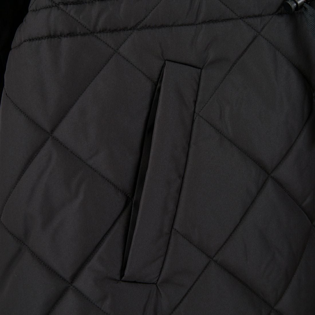 Jeans Factory Clothes [ジーンズファクトリークローズ] ウエストドローキルティングジャケット [LFF707] 840 BLACK