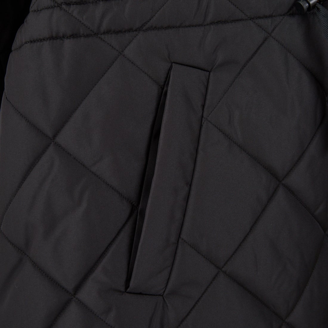 Jeans Factory Clothes [ジーンズファクトリークローズ] ウエストドローキルティングジャケット [LFF707] 840 BLACK