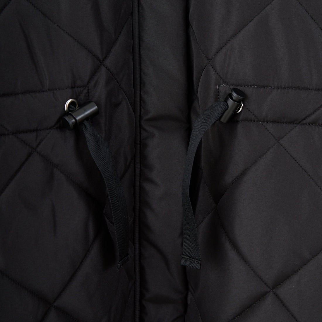 Jeans Factory Clothes [ジーンズファクトリークローズ] ウエストドローキルティングジャケット [LFF707] 840 BLACK