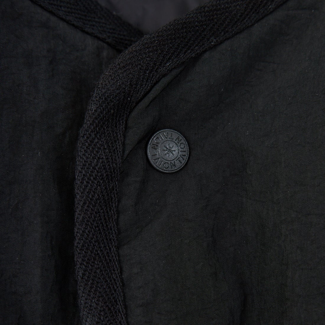 TAION [タイオン] 別注 リバーシブル ライトダウンジャケット [TAION-JF001] BLACK