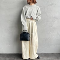 12C IVORY&&モデル身長：158cm 着用サイズ：F&&
