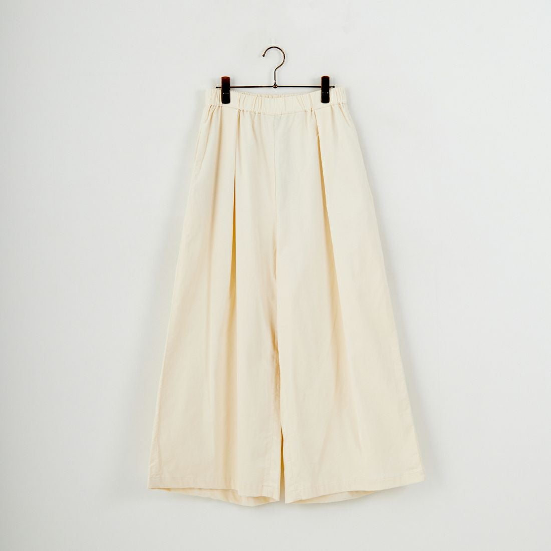 mizuiro ind [ミズイロインド] コーデュロイタックワイドパンツ [4-260067] 12C IVORY