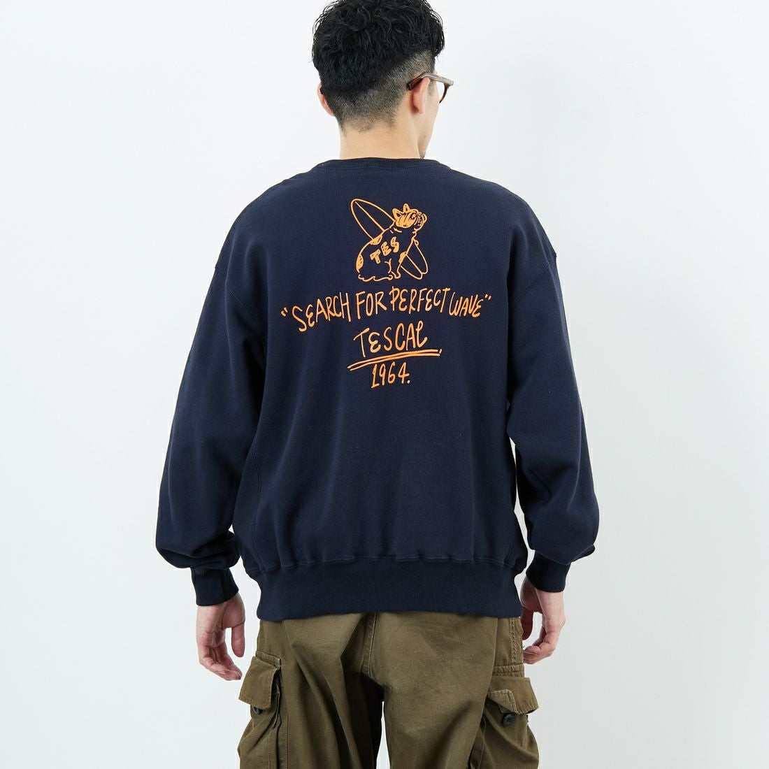 NAVY&&モデル身長：168cm 着用サイズ：M&&