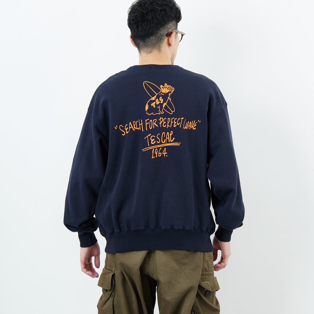 NAVY&&モデル身長：168cm 着用サイズ：M&&