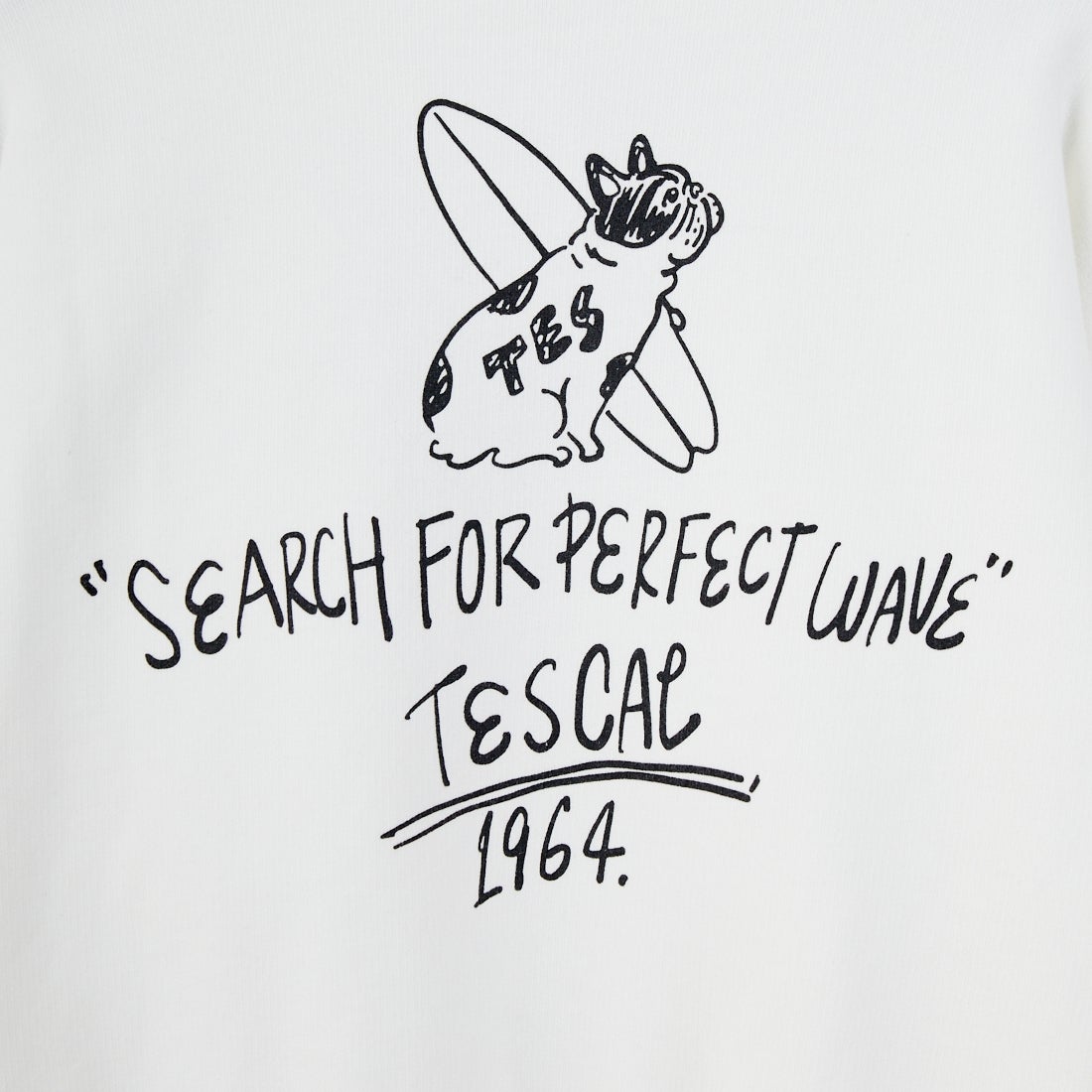 The Endless Summer [エンドレスサマー] 別注 手描き風BUHI バックプリントスウェット [FH-25774500-JF] IVORY