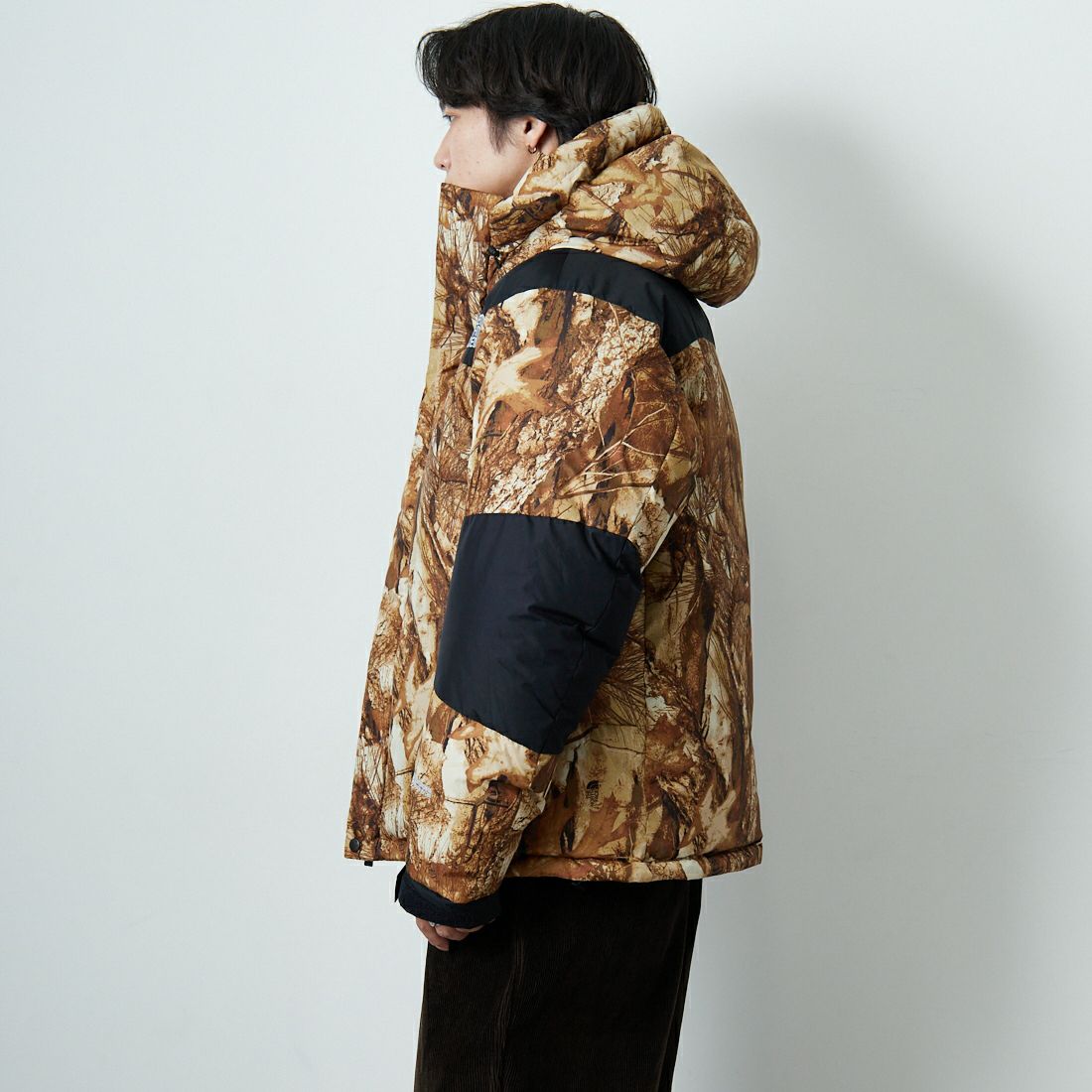 THE NORTH FACE [ザ ノースフェイス] ノベルティーバルトロライトジャケット [ND92552] FF &&モデル身長：179cm 着用サイズ：L&&