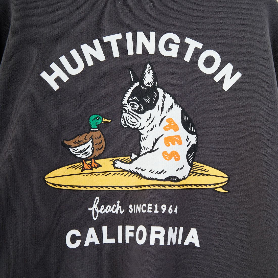 The Endless Summer [エンドレスサマー] 別注 BUHIダック バックプリントスウェット [FH-25774501-JF] CHARCOAL