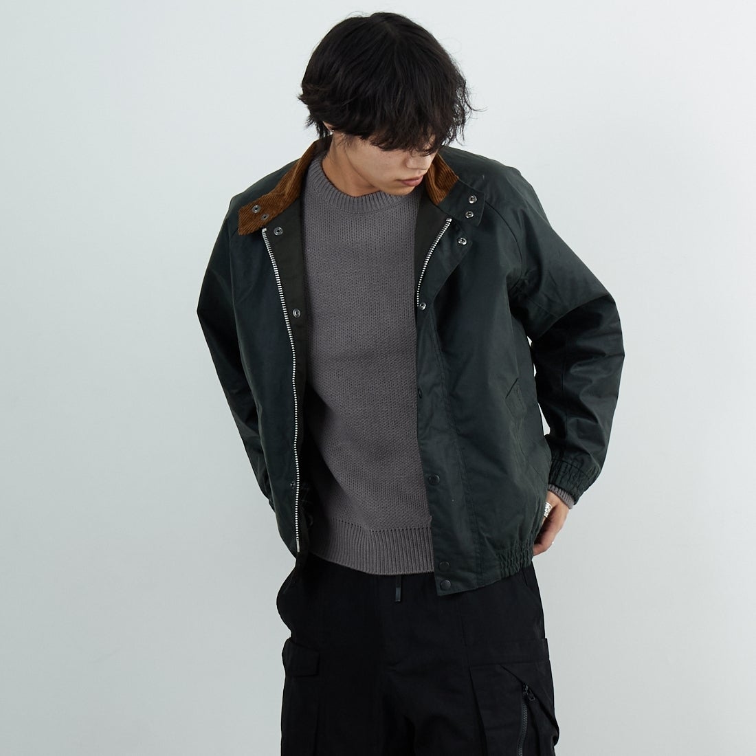 Barbour [バブアー] TRANSPORT/トランスポート スタンドカラーワックス