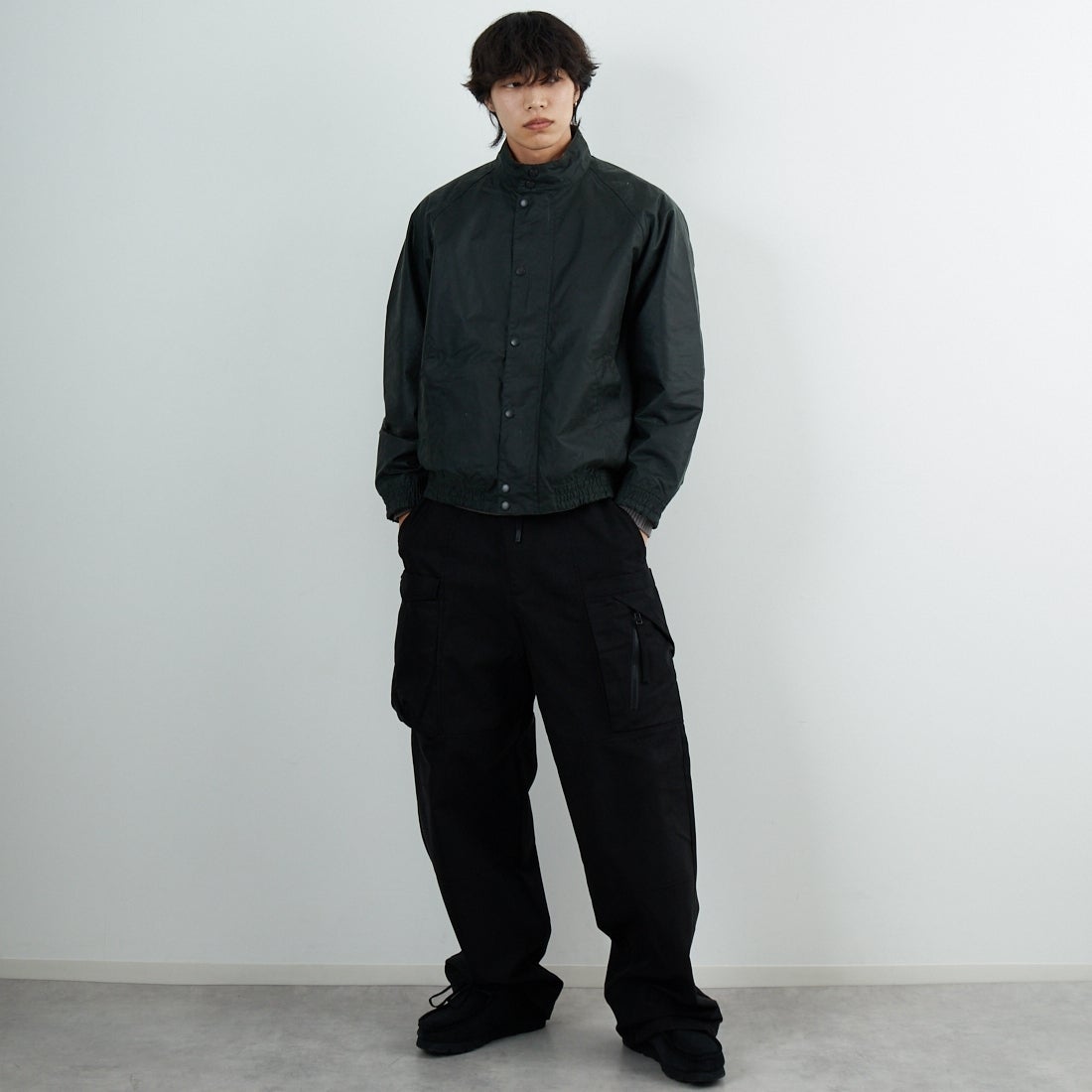 Barbour [バブアー] TRANSPORT/トランスポート スタンドカラーワックス