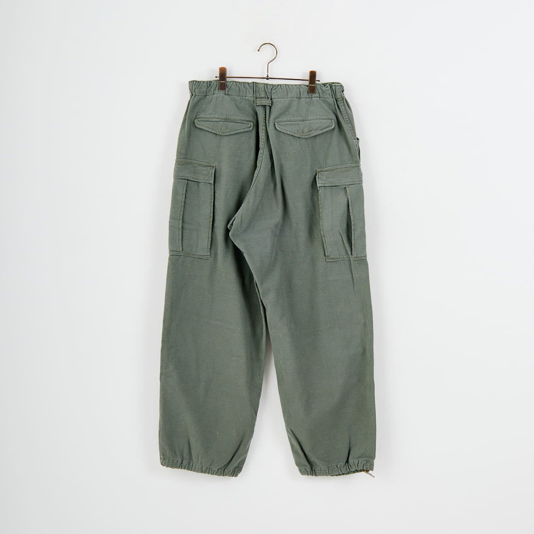 GOLD [ゴールド] ライトバックサテン イージーカーゴパンツ [GL42578] 149 OLIVE