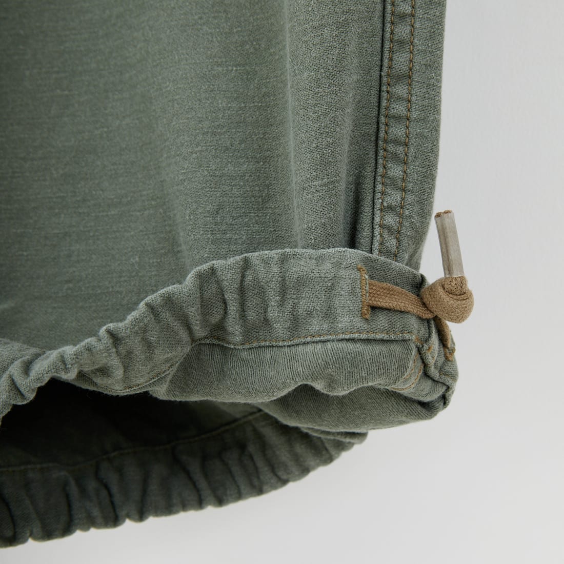 GOLD [ゴールド] ライトバックサテン イージーカーゴパンツ [GL42578] 149 OLIVE