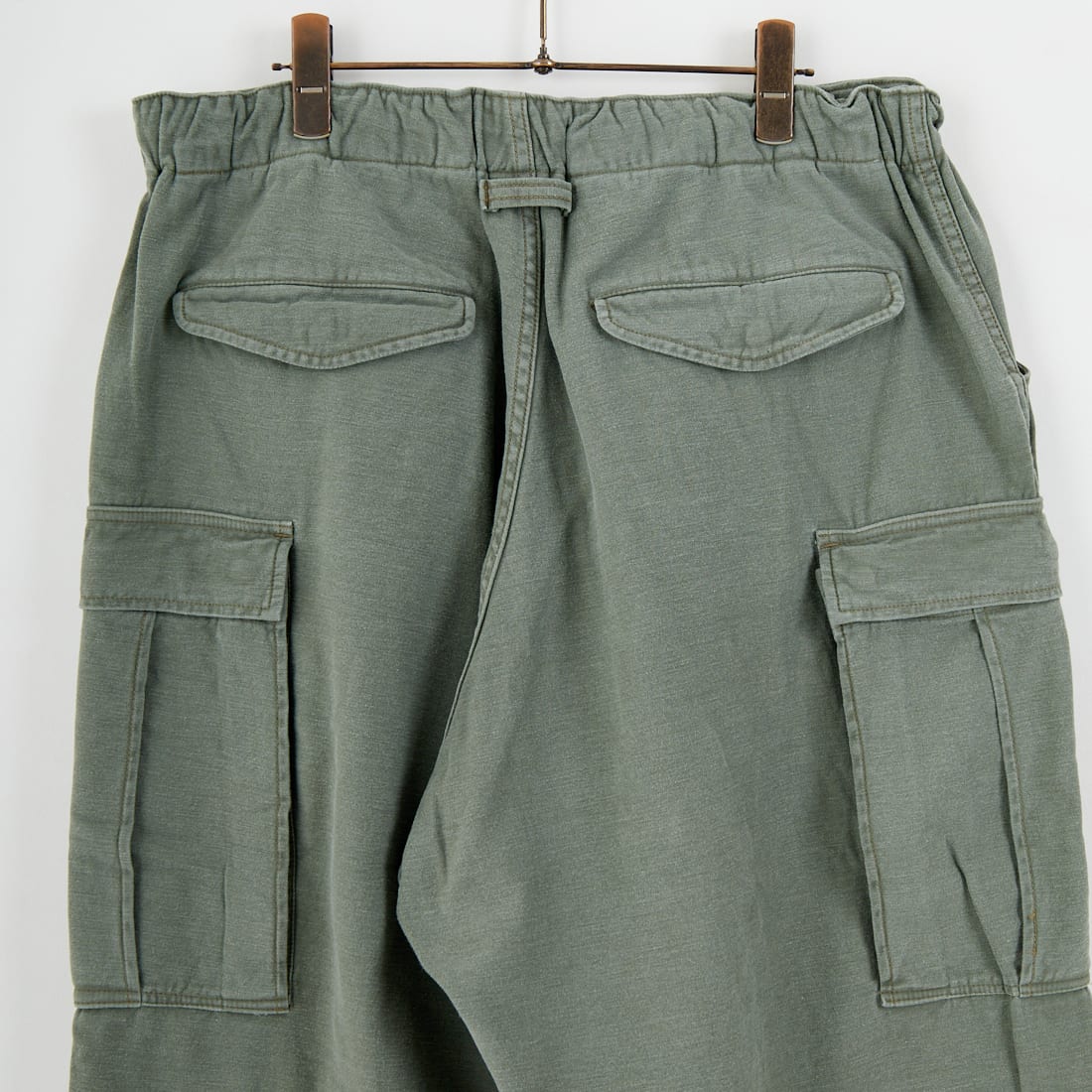 GOLD [ゴールド] ライトバックサテン イージーカーゴパンツ [GL42578] 149 OLIVE