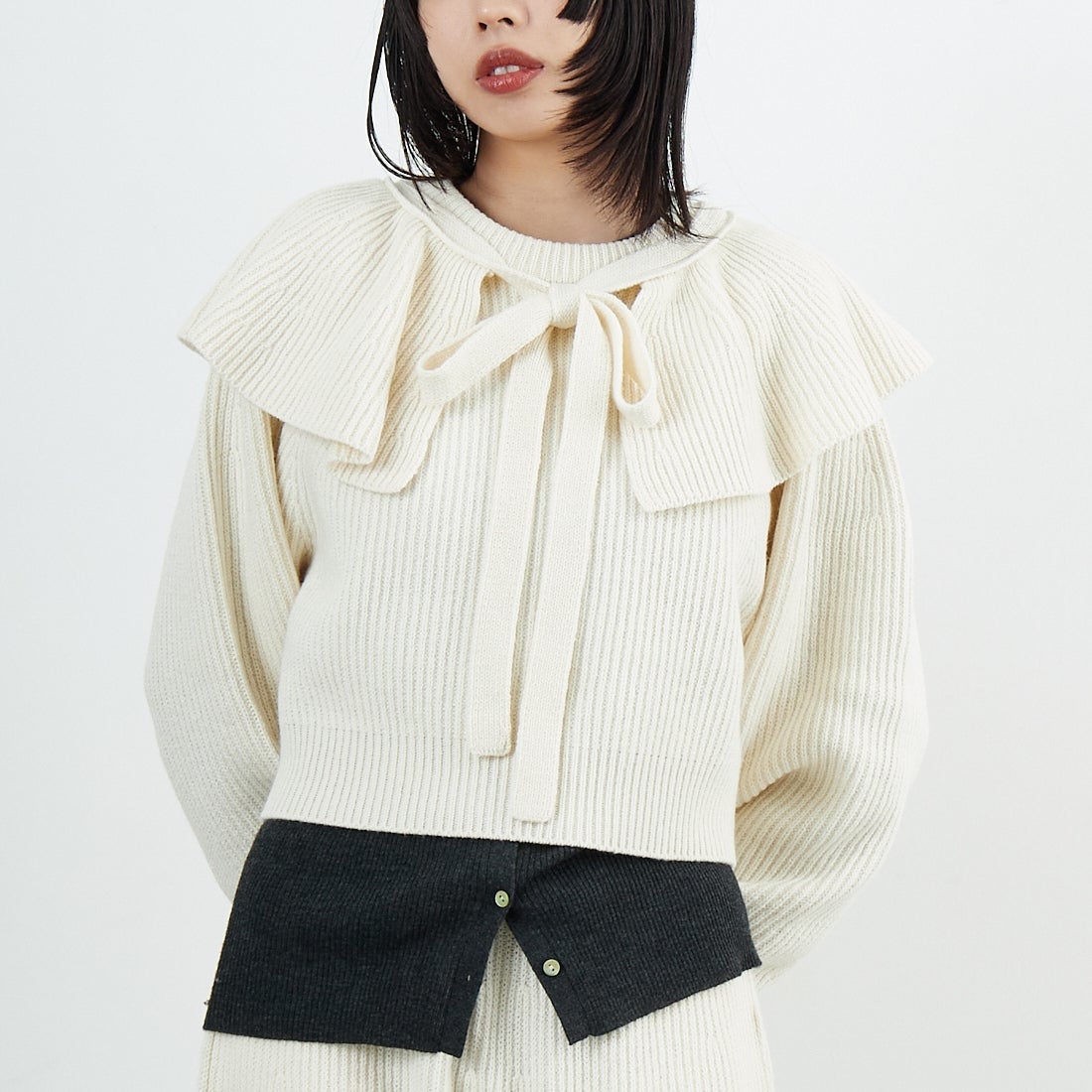 OFF WHITE&&モデル身長：162cm 着用サイズ：1&&