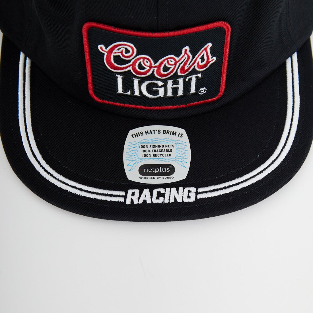 BRIXTON [ブリクストン] Coors LIGHT ギアスナップバックキャップ [11987] BLACK