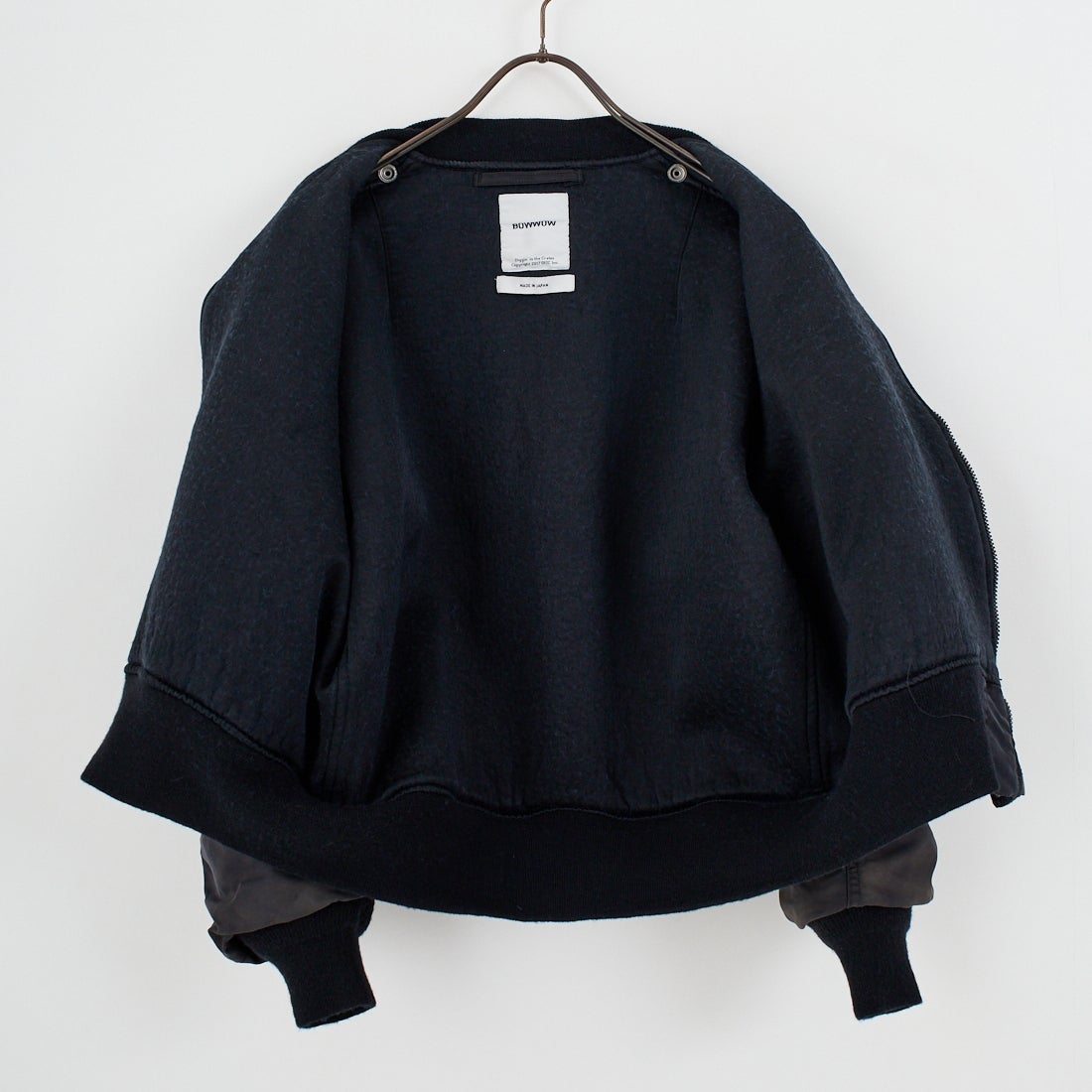 BOW WOW [バウワウ] L-2B エイジドフライトジャケット [BW252-L2FJ] AGED BLACK