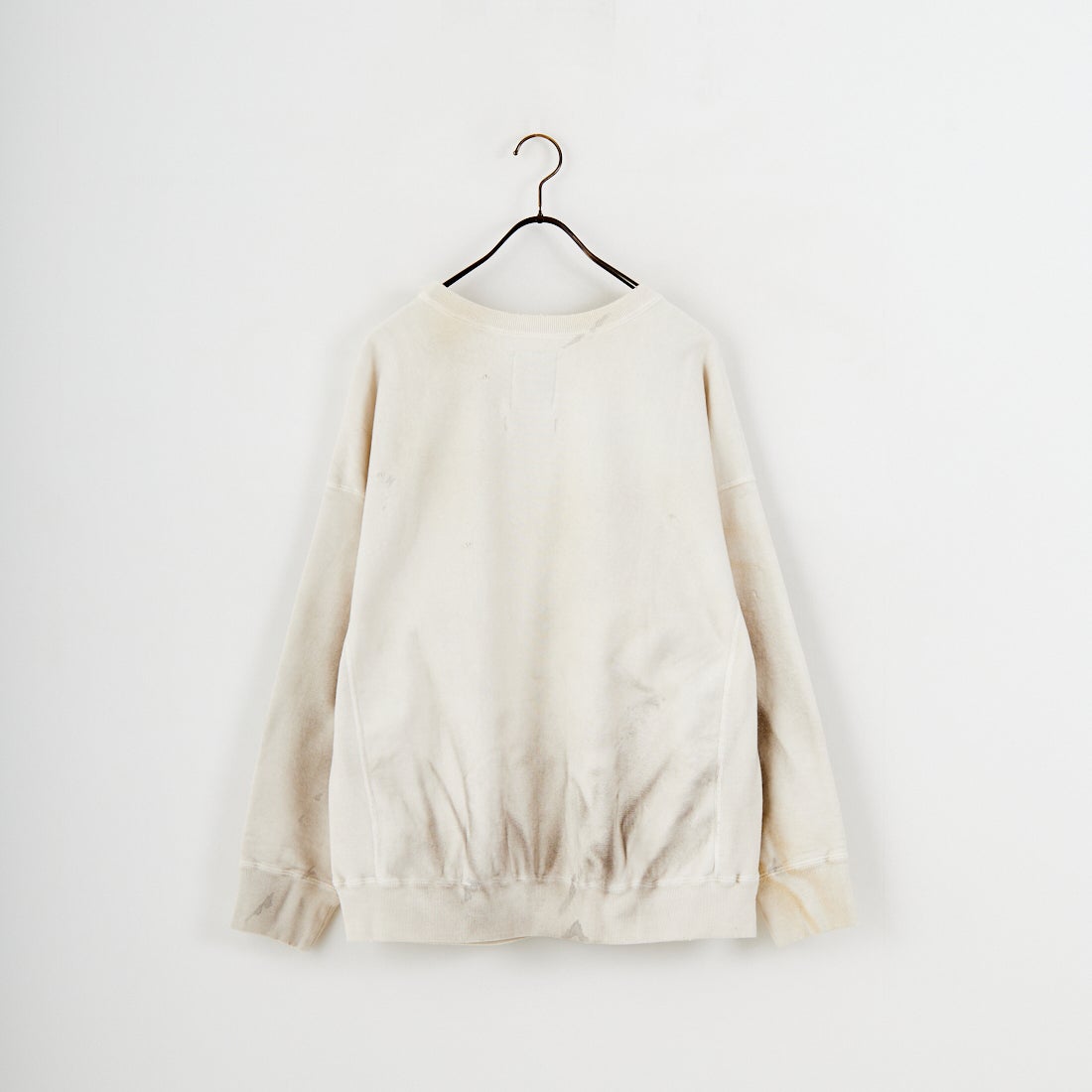 BOW WOW [バウワウ] UNIV.マクラーレン レタリングエイジドスウェット [BW252-UMLS] AGED WHITE