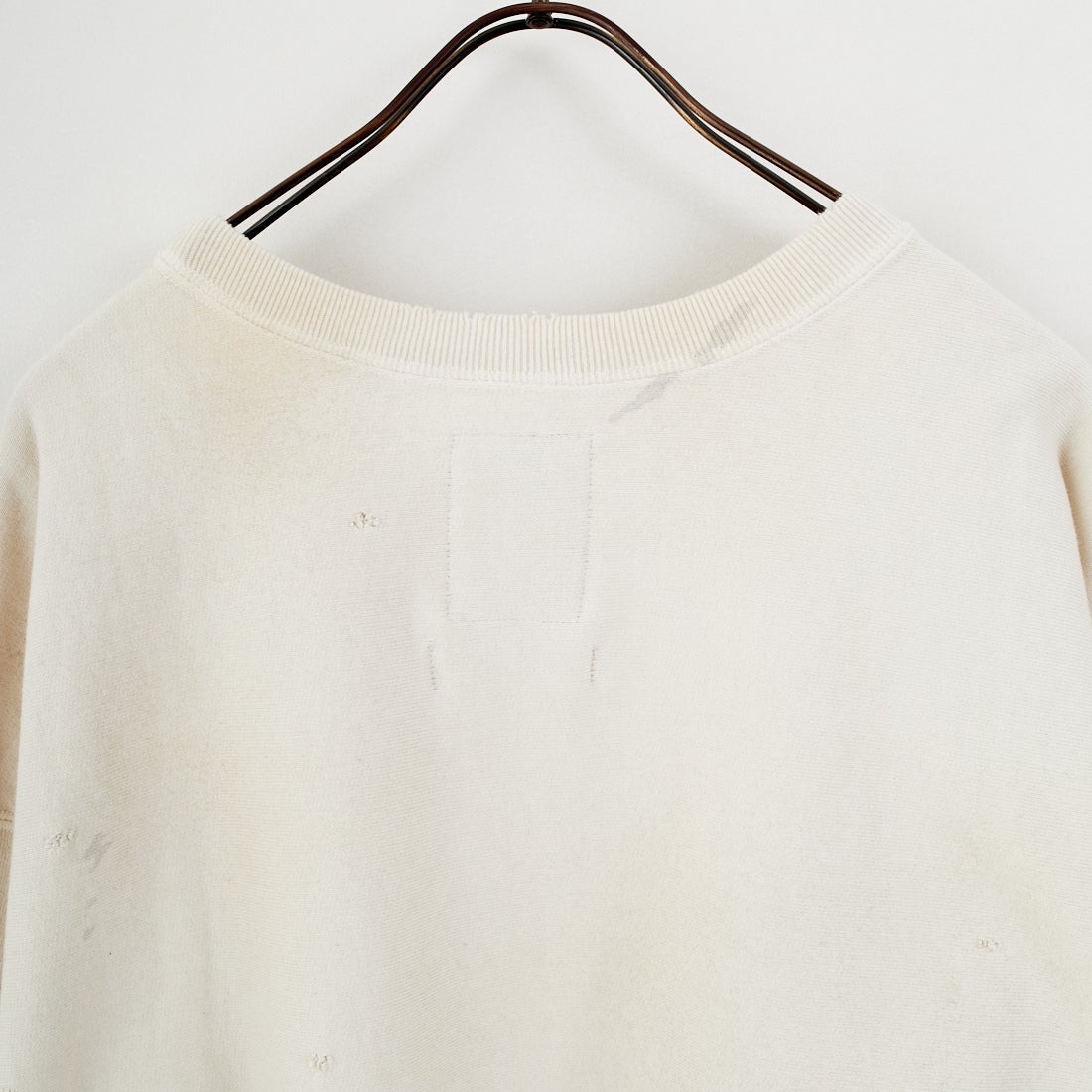 BOW WOW [バウワウ] UNIV.マクラーレン レタリングエイジドスウェット [BW252-UMLS] AGED WHITE