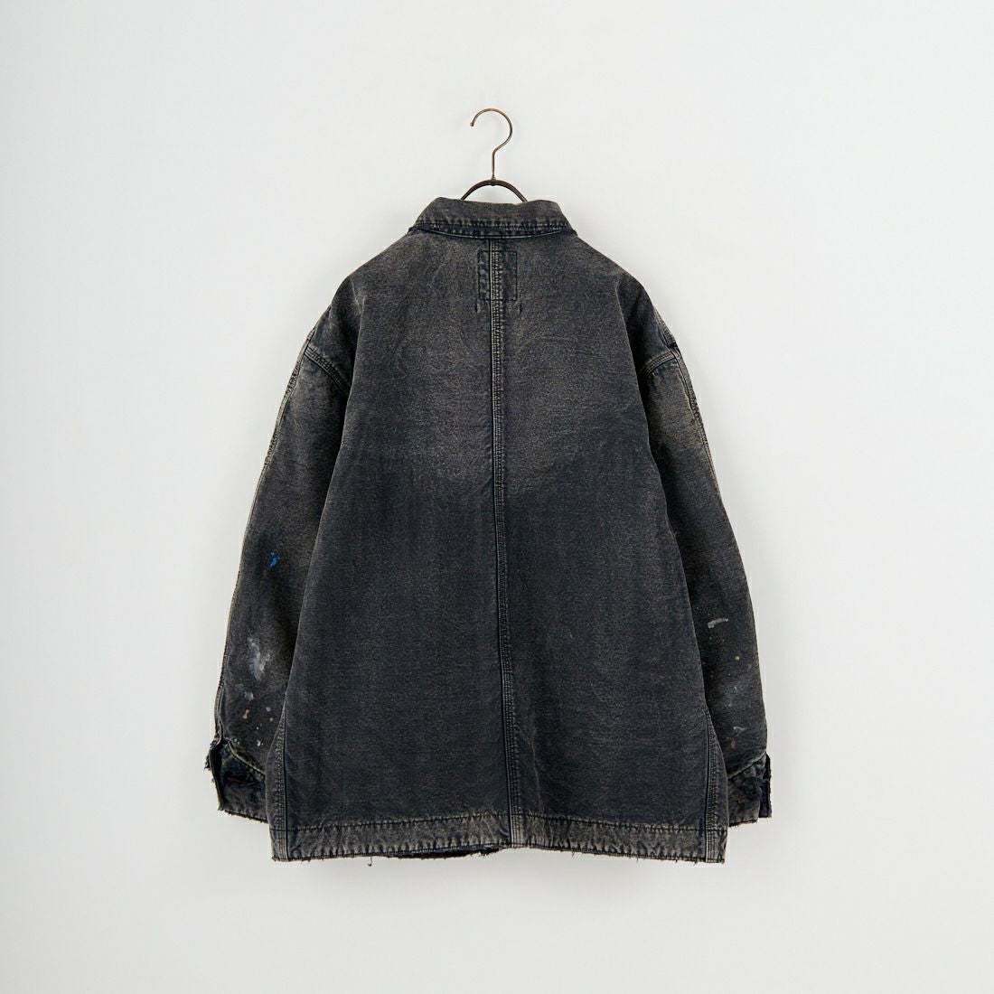 BOW WOW [バウワウ] エイジド ブランケットライナーダックカバーオールジャケット [BW252-DCBL] AGED BLACK