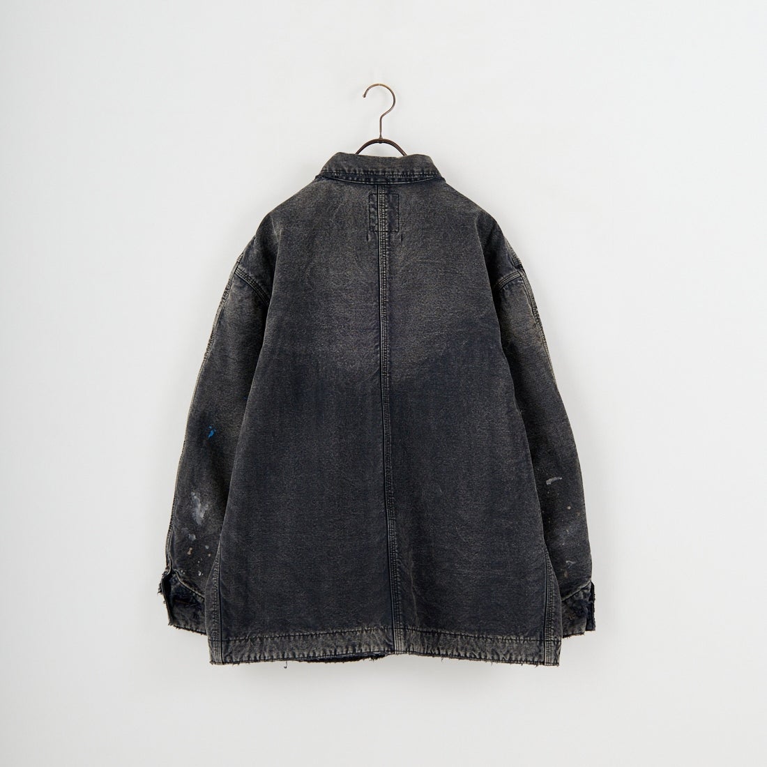 BOW WOW [バウワウ] エイジド ブランケットライナーダックカバーオールジャケット [BW252-DCBL] AGED BLACK