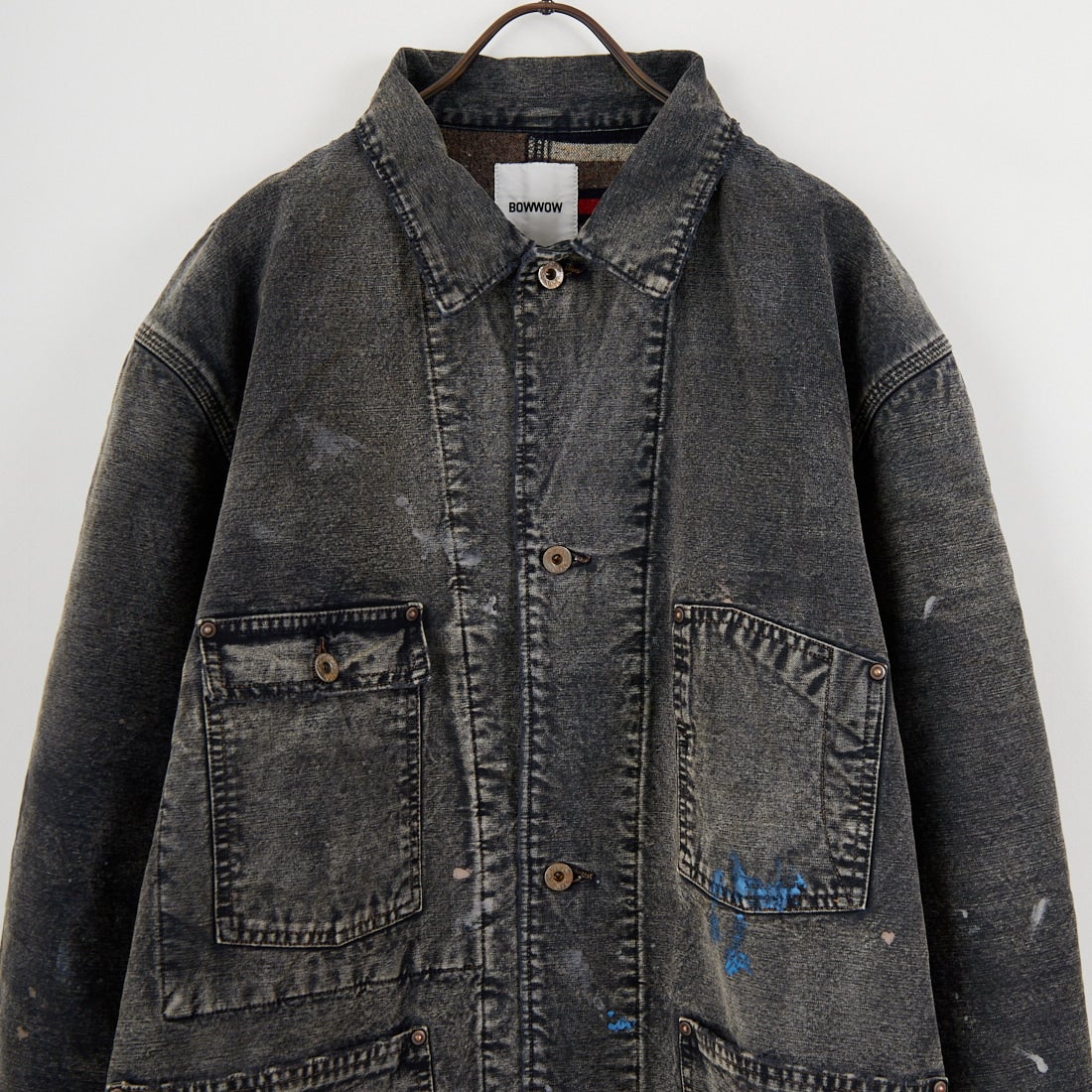 BOW WOW [バウワウ] エイジド ブランケットライナーダックカバーオール