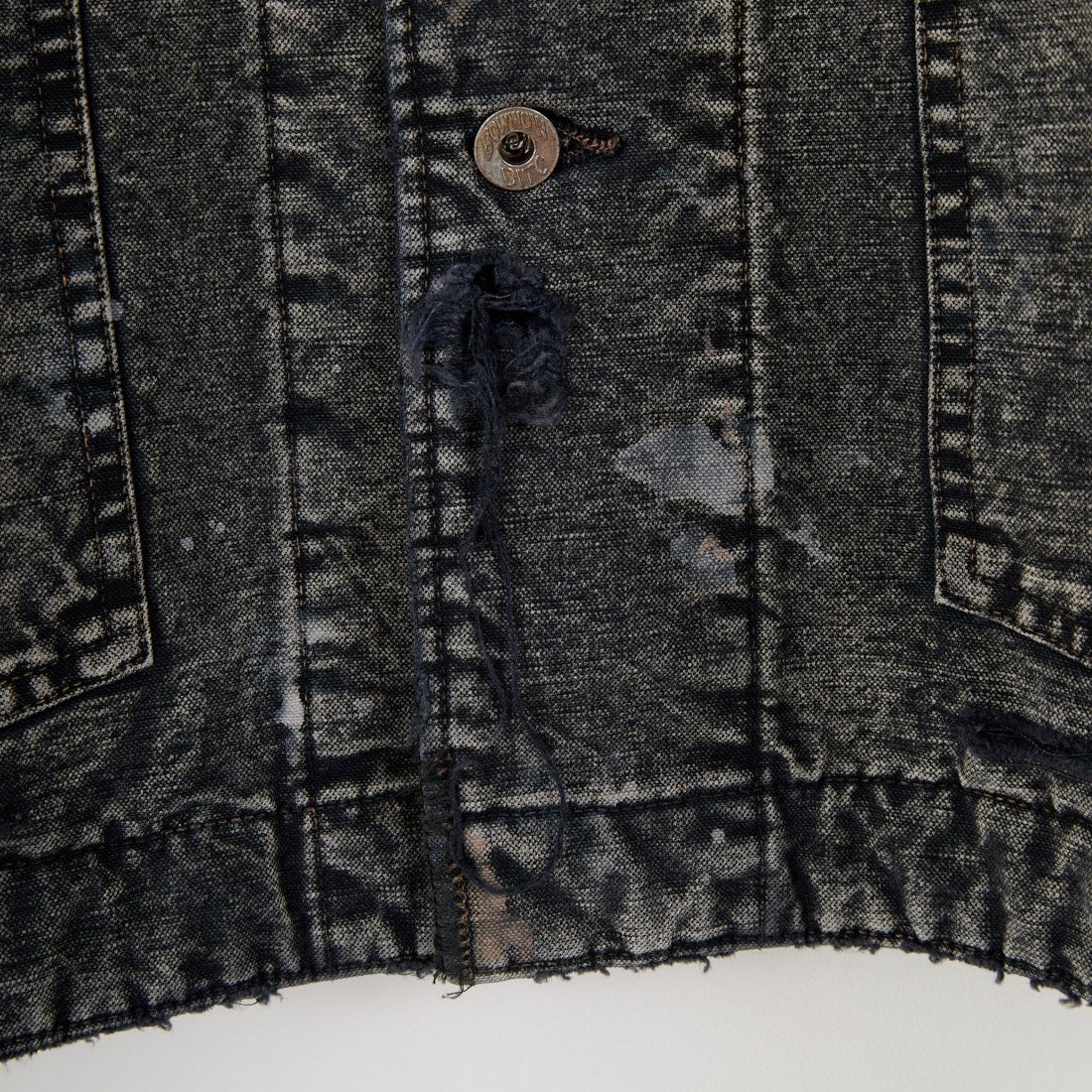 BOW WOW [バウワウ] エイジド ブランケットライナーダックカバーオールジャケット [BW252-DCBL] AGED BLACK