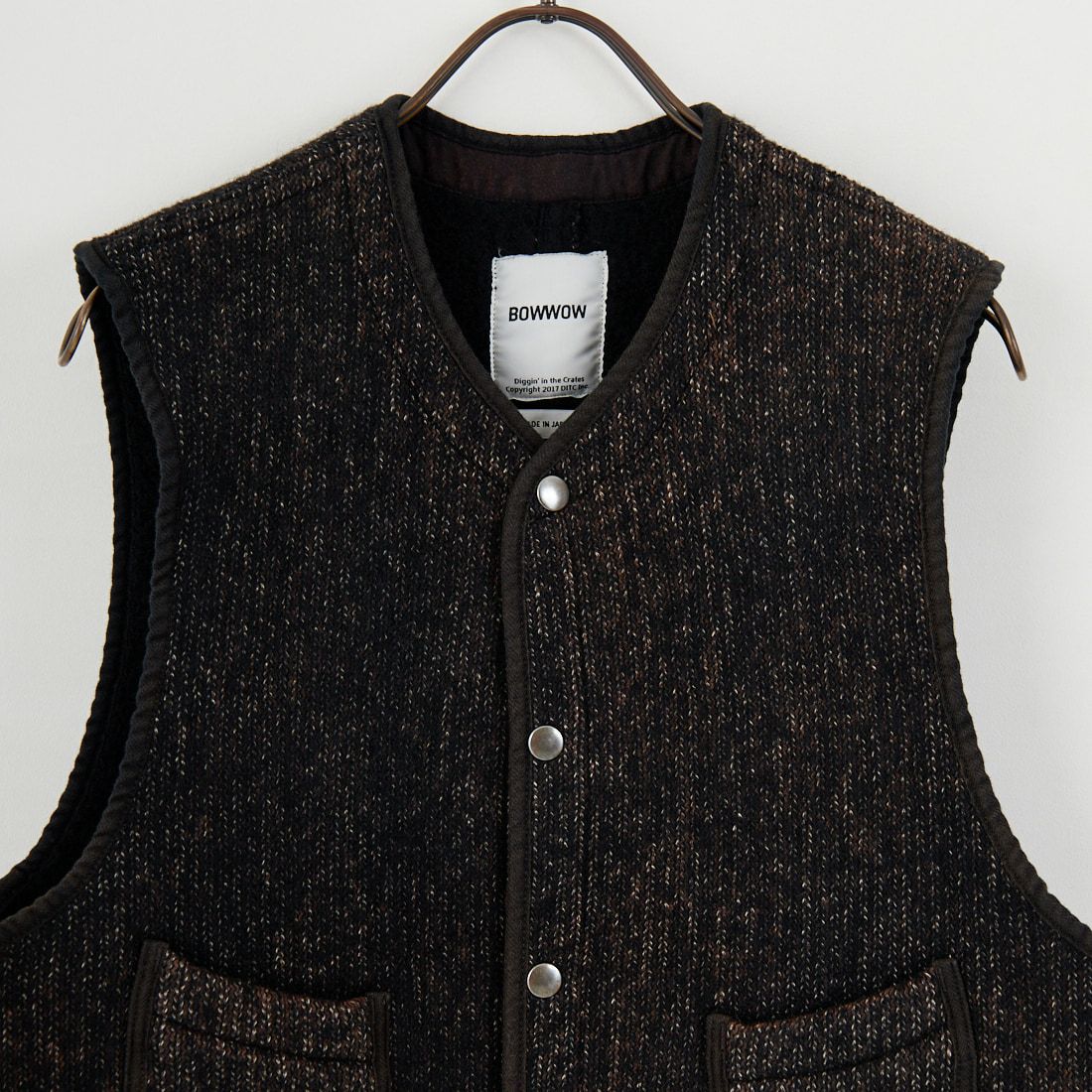 BOW WOW [バウワウ] ビーチクロス エイジドベスト [BW252-BCV] AGED M BLK