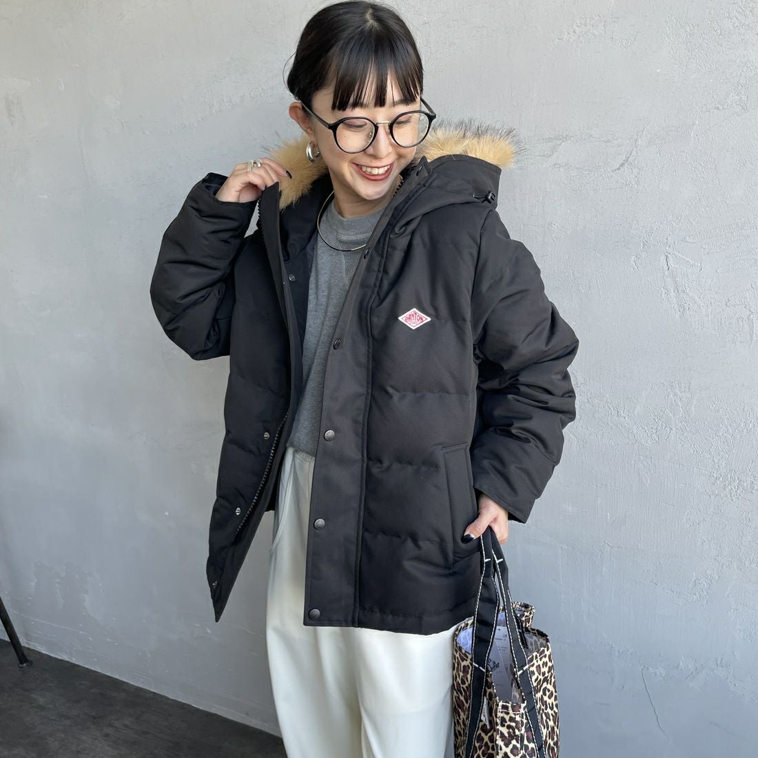 BLACK&&モデル身長：150cm 着用サイズ：S&&