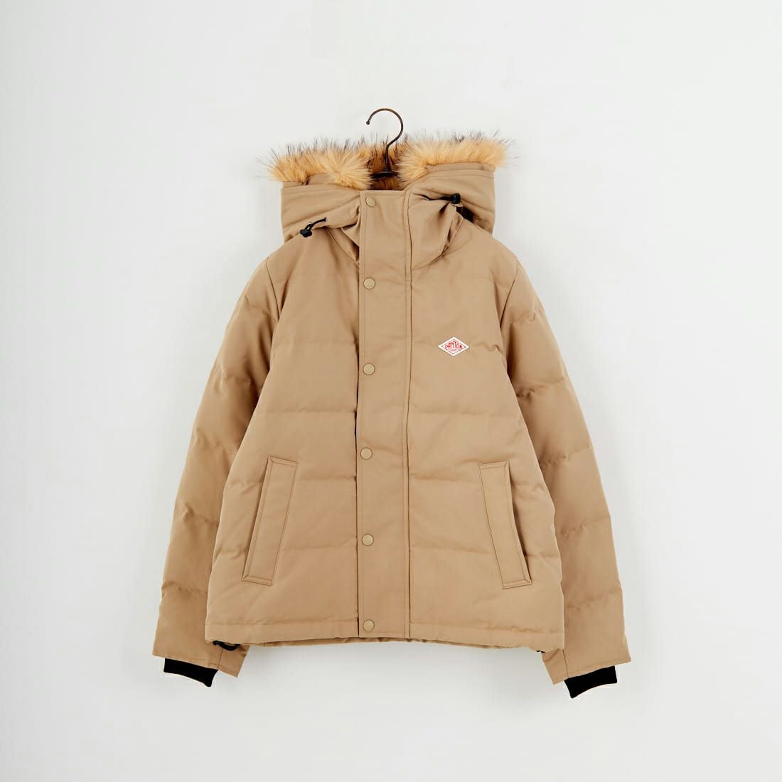 DANTON [ダントン] ショート丈 タッサーダウンジャケット [DT-A0007TPR] LT.BEIGE