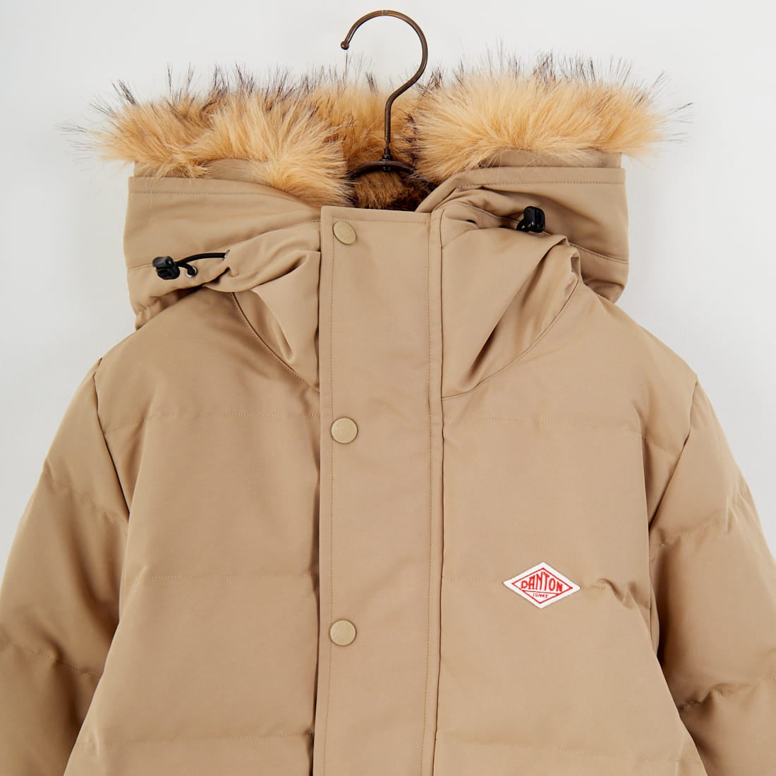 DANTON [ダントン] ショート丈 タッサーダウンジャケット [DT-A0007TPR] LT.BEIGE