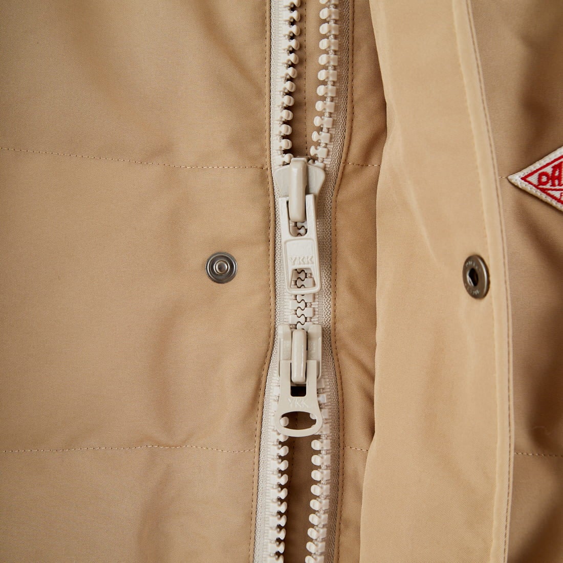 DANTON [ダントン] ショート丈 タッサーダウンジャケット [DT-A0007TPR] LT.BEIGE