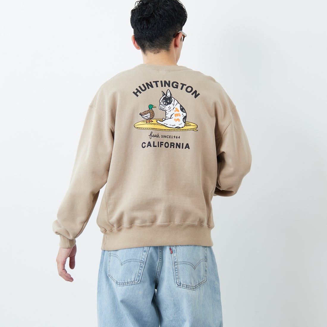 BEIGE&&モデル身長：168cm 着用サイズ：M&&