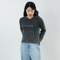 BLACK&&モデル身長：162cm 着用サイズ：ONE SIZE&&