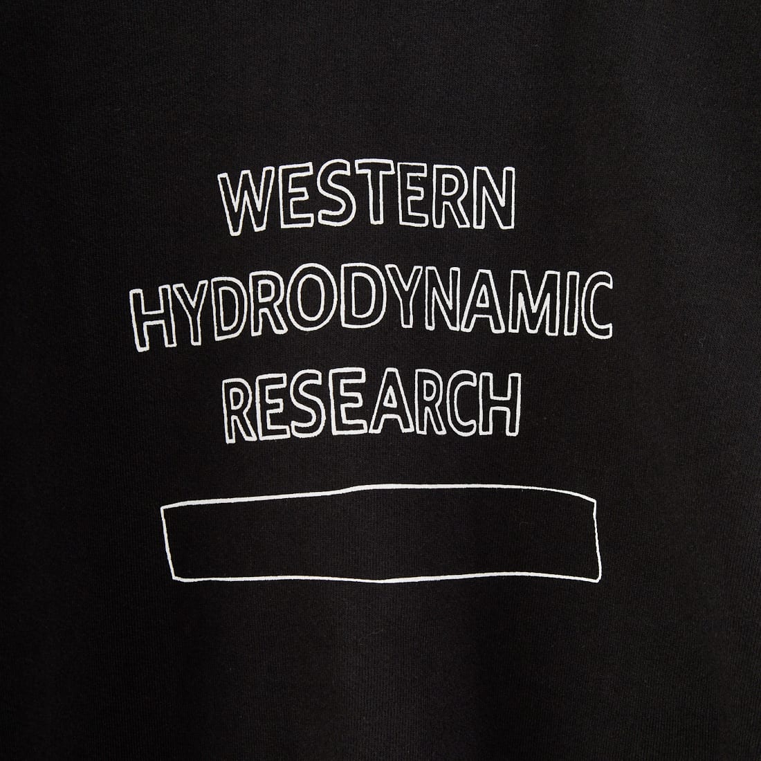 WHR [ダブルエイチアール] プロモ クルーネックスウェット [WHR-PRMCREW-25FW] BLACK
