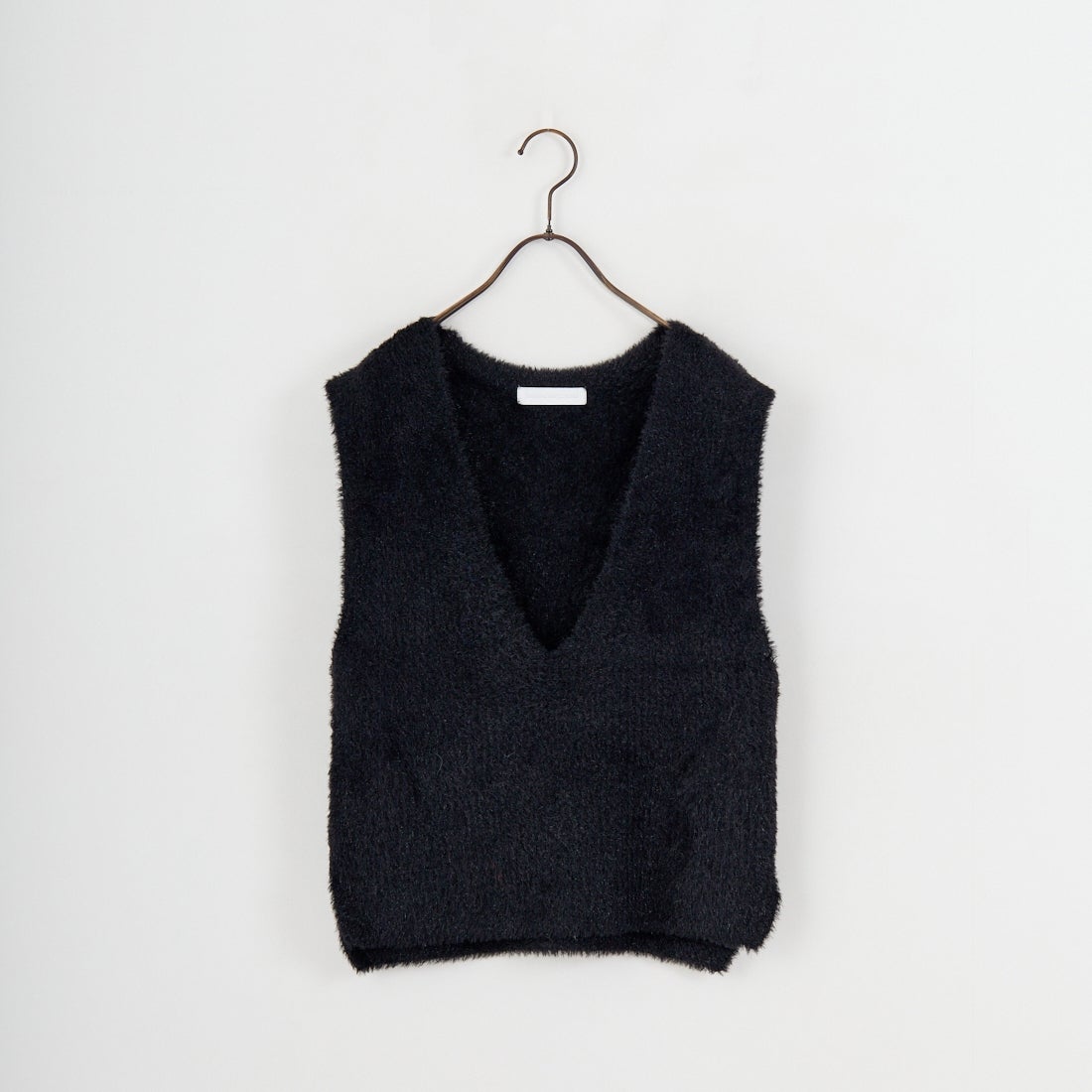 Jeans Factory Clothes [ジーンズファクトリークローズ] ラメシャギーベスト [11256834] ﾌﾞﾗｯｸ